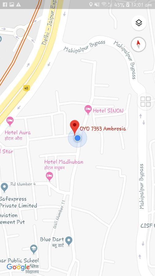 Airport Hotel Ambrosia New Delhi Luaran gambar